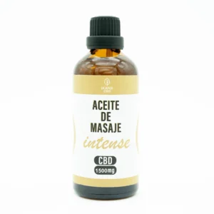 ACEITE DE MASAJE MUSCULAR CON CBD (1500 mg) Y ÁRNICA